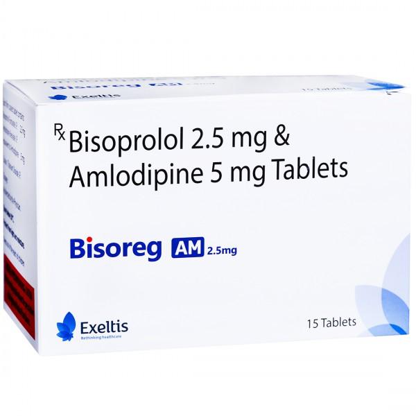 Bisoreg AM 2.5 mg Tablet (15 Tab)