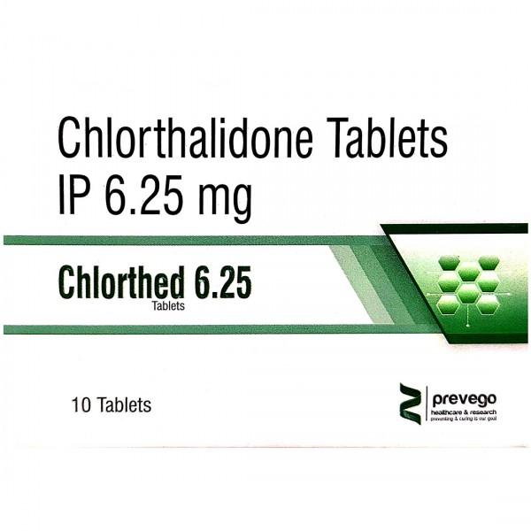 Chlorthed 6.25 mg Tablet (10 Tab)