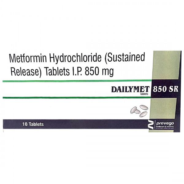 Dailymet 850 SR Tablet (10 Tab)