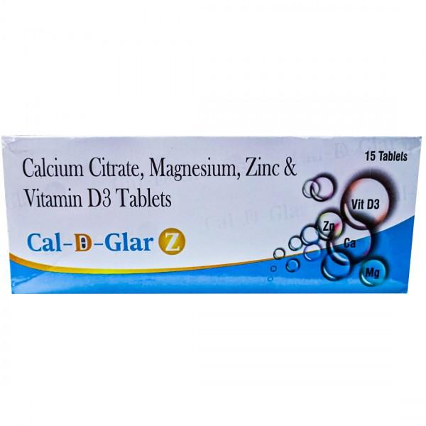Cal D Glar Z 15 Tablets