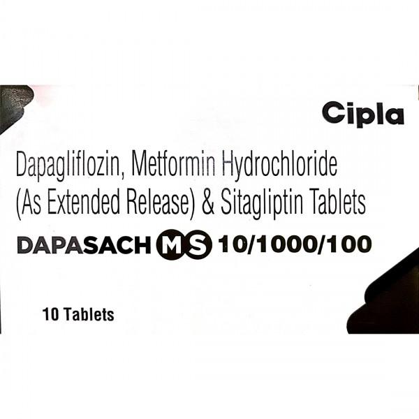 Dapasach MS 10/1000/100 mg Tablet (10 Tab)