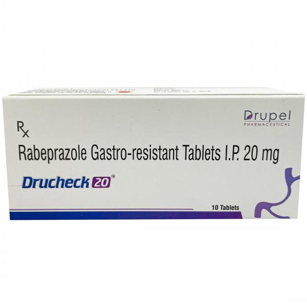 Drucheck 20 mg Tablet (10 Tab)
