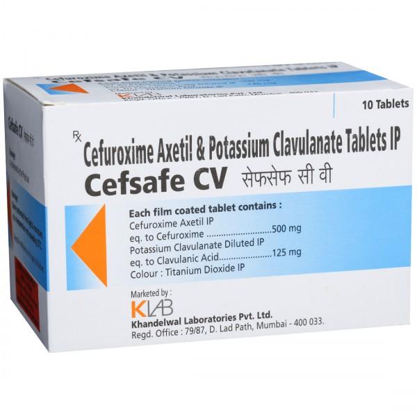 Cefsafe CV Tablet (10 Tab)