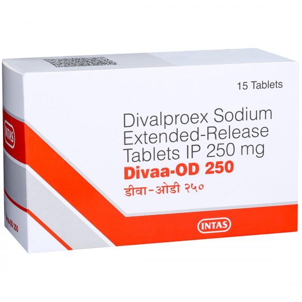 Divaa OD 250 mg Tablet (15 Tab)