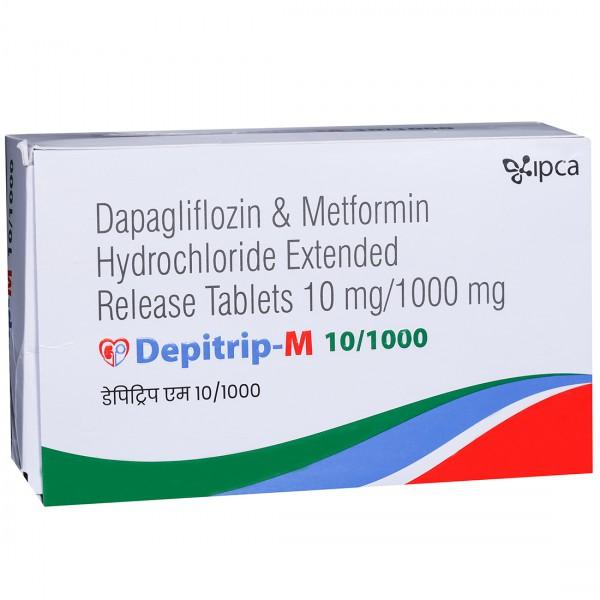 Depitrip M 10/1000 mg Tablet (10 Tab)