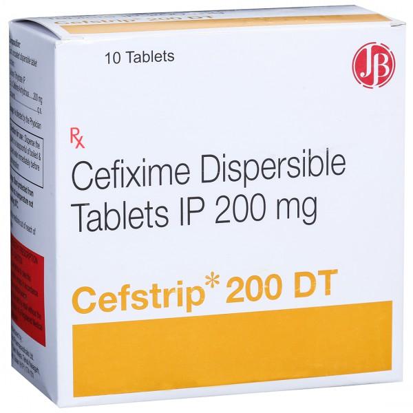Cefstrip 200 DT Tablet (10 Tab)