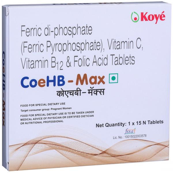 CoeHB Max 15 Tablets