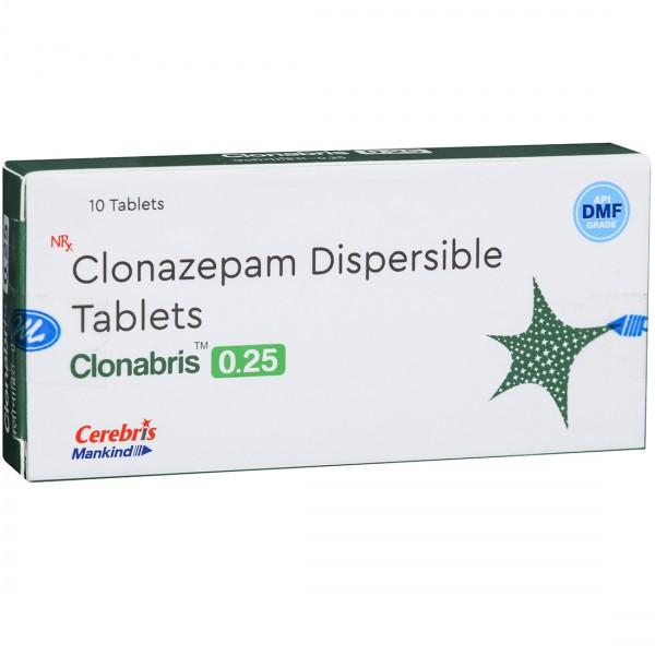 Clonabris 0.25 mg Tablet (10 Tab)