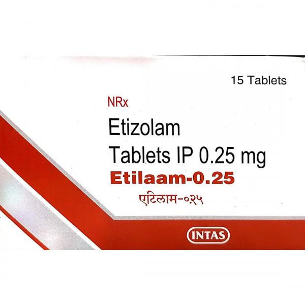 Etilaam 0.25 mg Tablet (15 Tab)