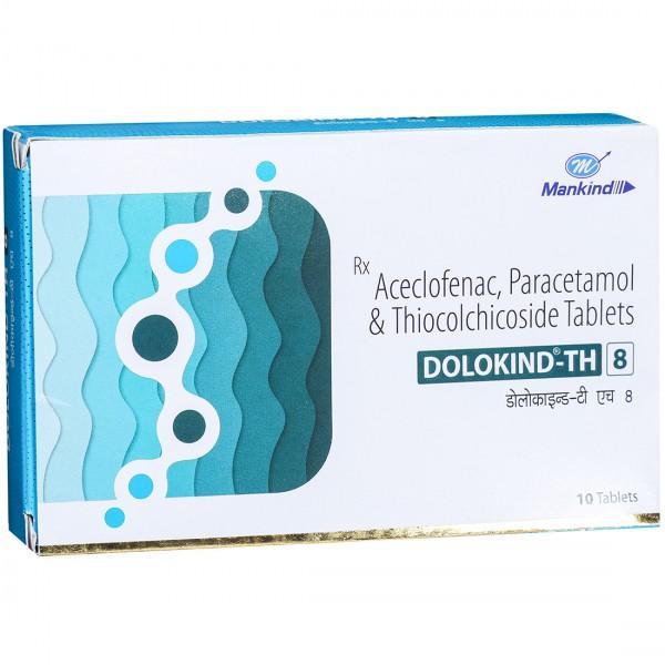 Dolokind TH 8 mg Tablet (10 Tab)