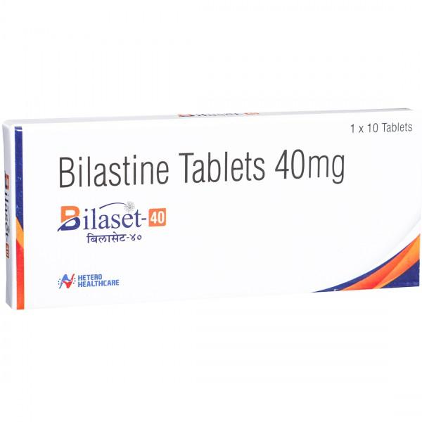 Bilaset 40 mg Tablet (10 Tab)