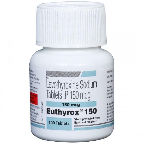 Euthyrox 150 mcg Tablet (100 Tab)