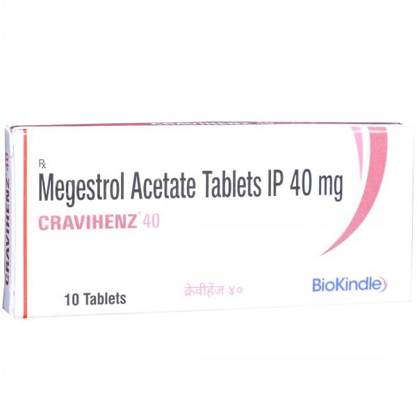 Cravihenz 40 mg Tablet (10 Tab)