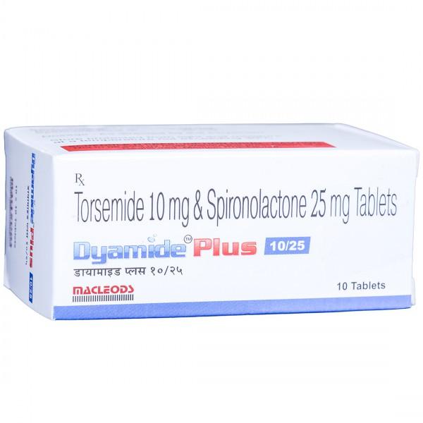 Dyamide Plus 10/25 mg Tablet (10 Tab)