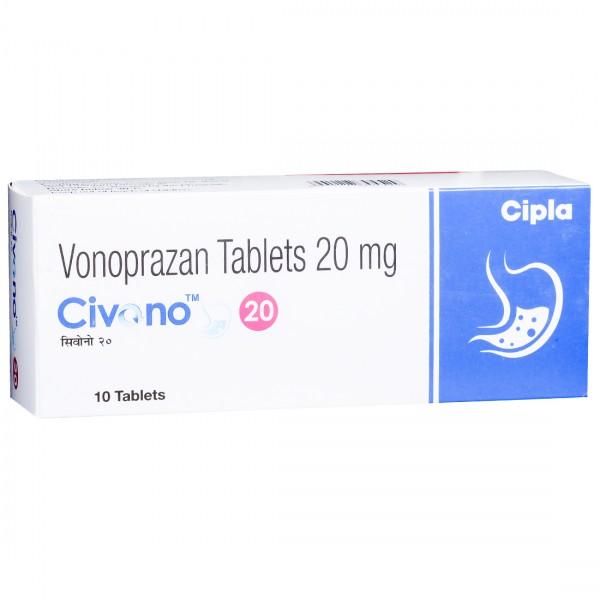 Civono 20 mg Tablet (10 Tab)