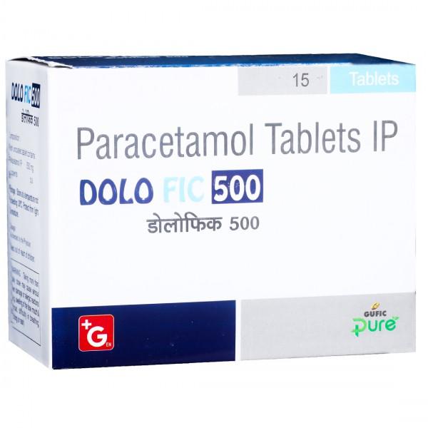 Dolo Fic 500 15 Tablets