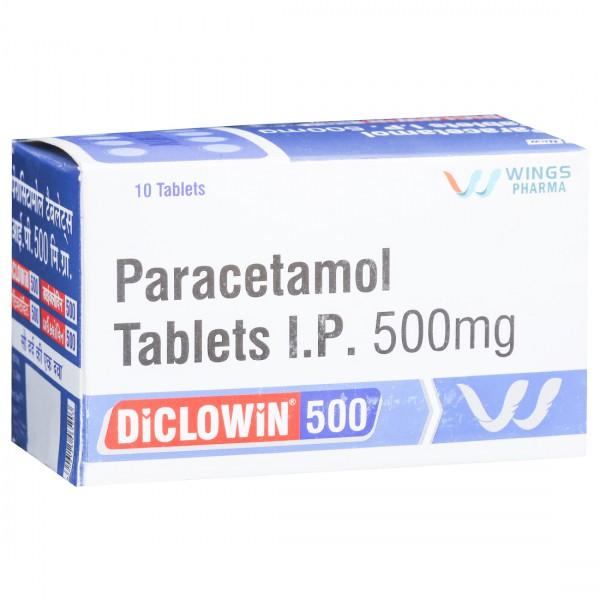 Diclowin 500 mg 10 Tablets