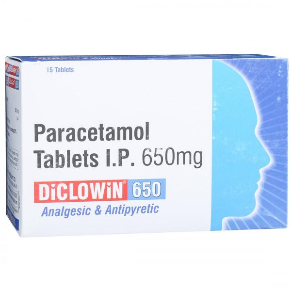 Diclowin 650 mg 15 Tablets