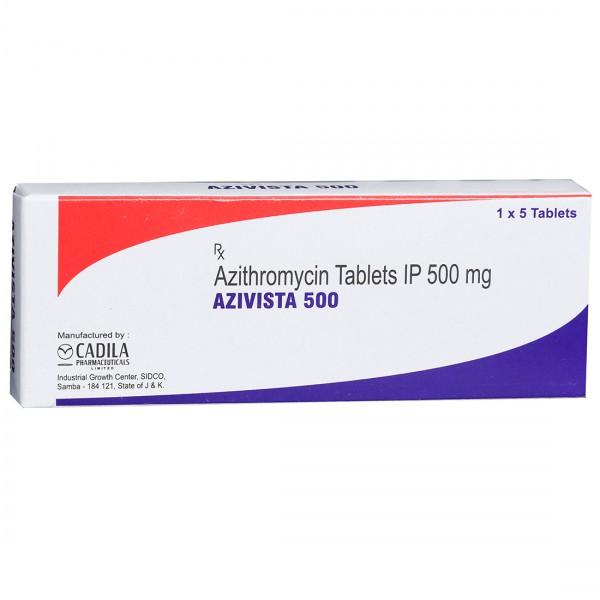 Azivista 500 mg Tablet (5 Tab)