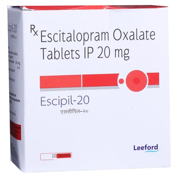 Escipil 20 mg Tablet (10 Tab)