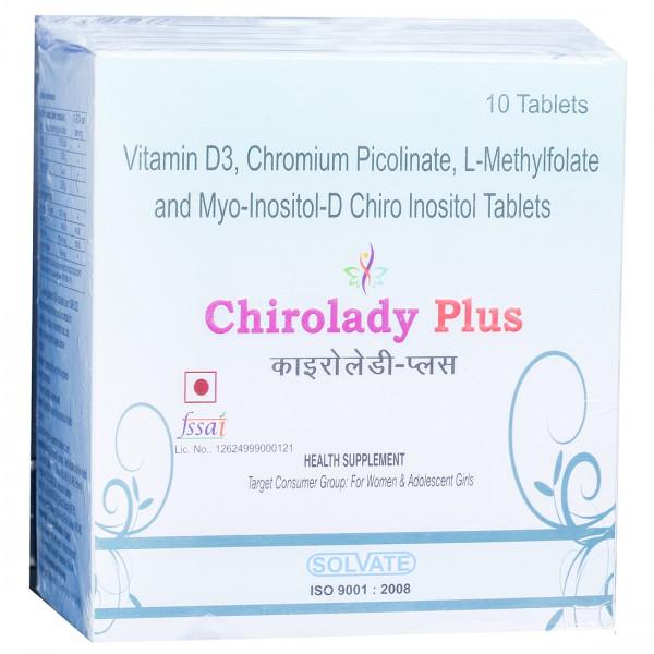 Chirolady Plus 10 Tablets