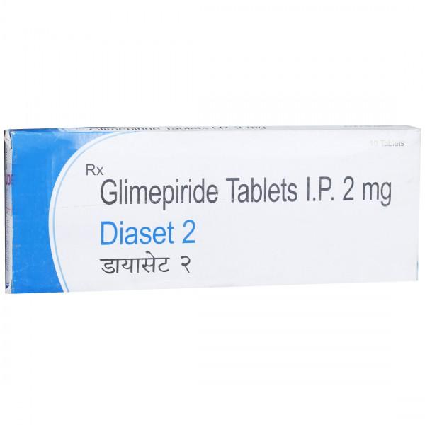 Diaset 2 mg Tablet (10 Tab)