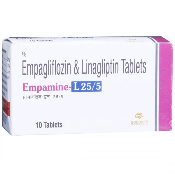 Empamine L 25/5 mg Tablet (10 Tab)