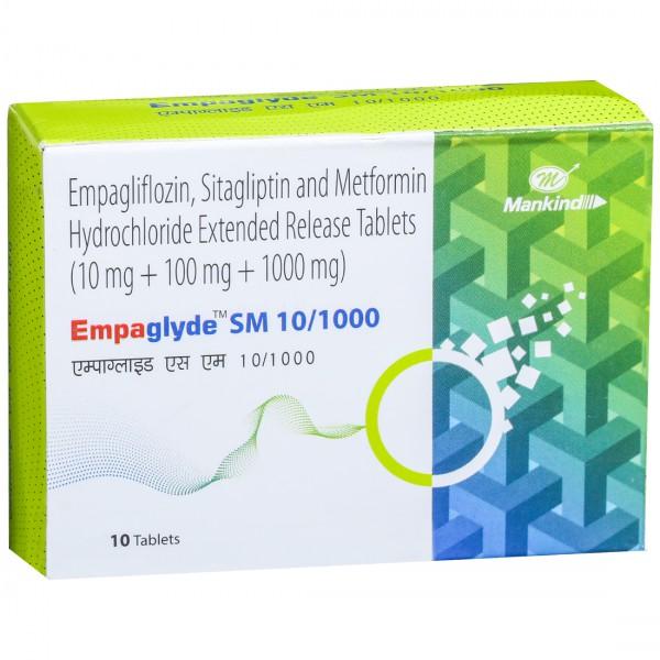 Empaglyde SM 10/1000 Tablet (10 Tab)