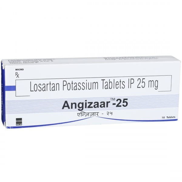 Angizaar 25 MG Tablet (10 Tab)