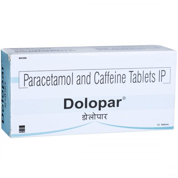 Dolopar 500 mg 15 Tablets
