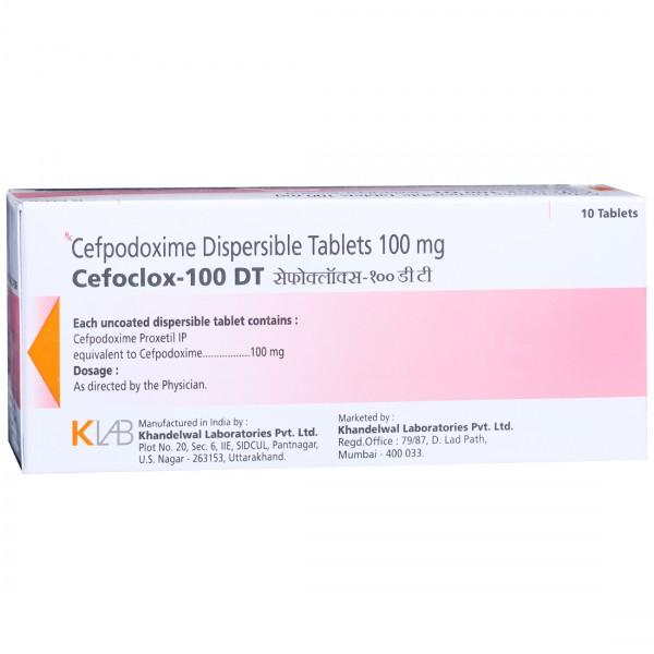Cefoclox 100 DT Tablet (10 Tab)