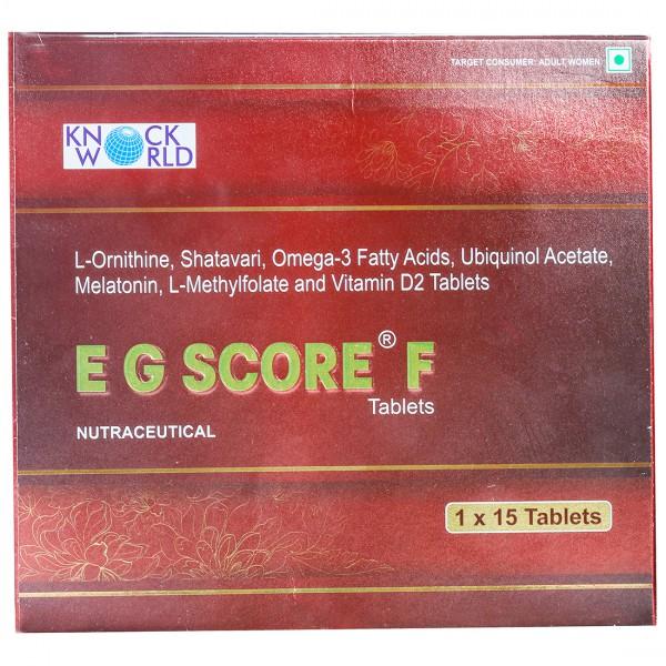 E G Score F 15 Tablets