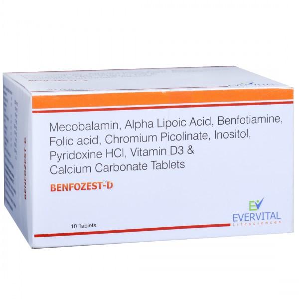 Benfozest D 10 Tablets