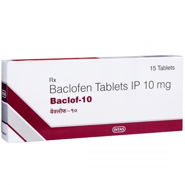 Baclof 10 Tablet (15 Tab)