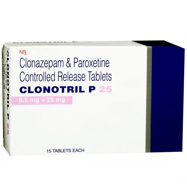Clonotril P 25 Tablet (15 Tab)