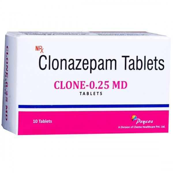 Clone 0.25 MD Tablet (10 Tab)