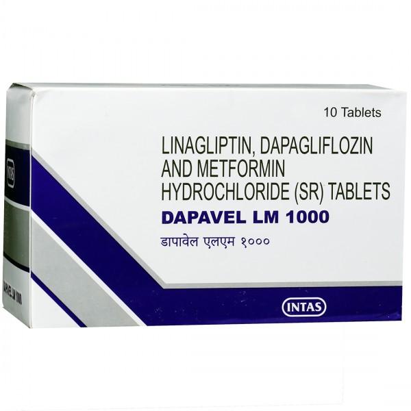 Dapavel LM 1000 Tablet (10 Tab)
