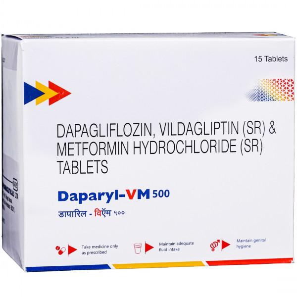 Daparyl VM 500 Tablet (15 Tab)