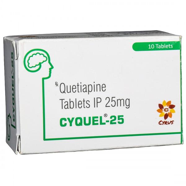 Cyquel 25 Tablet (10 Tab)