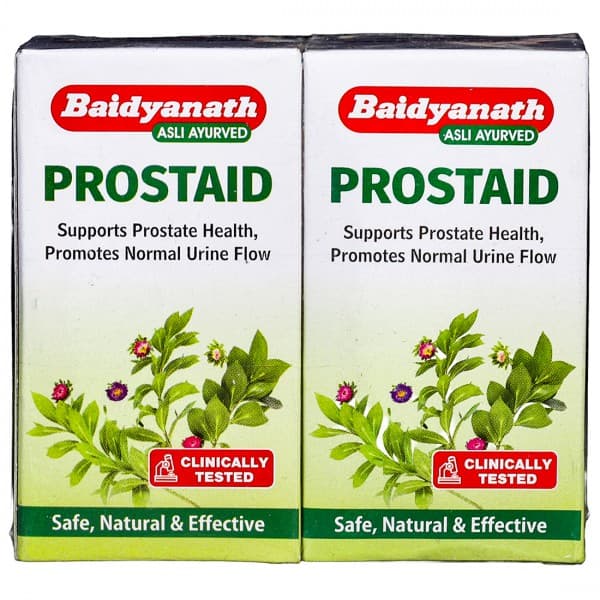 Baidyanath Prostaid Pack Of 2 x 50 Tablets