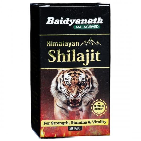 Baidyanath Himalayan Shilajit 50 Tablets