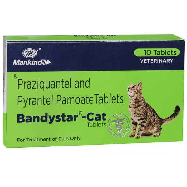 Bandystar Cat Veterinary Tablet (10 Tab)