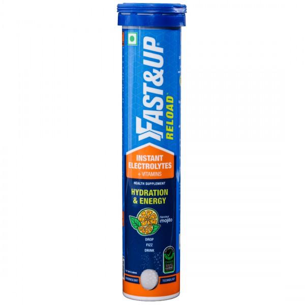 Fast & Up Reload Hydration & Energy Mojito Flavour 20 Effervescent Tablets