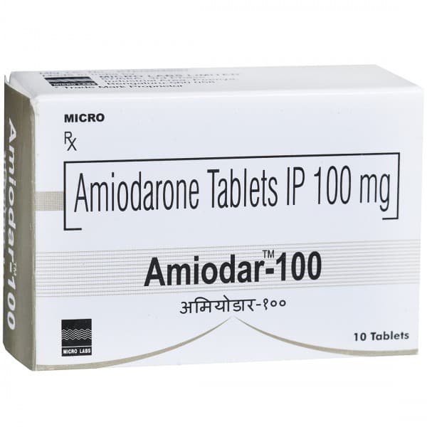 Amiodar 100 mg Tablet (10 Tab)