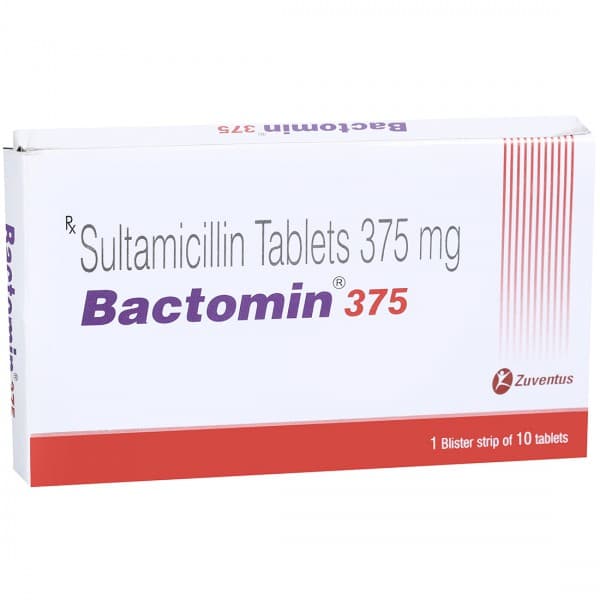 Bactomin 375 mg Tablet (10 Tab)
