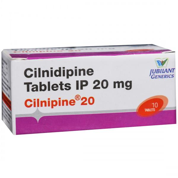 Cilnipine 20 mg Tablet (10 Tab)