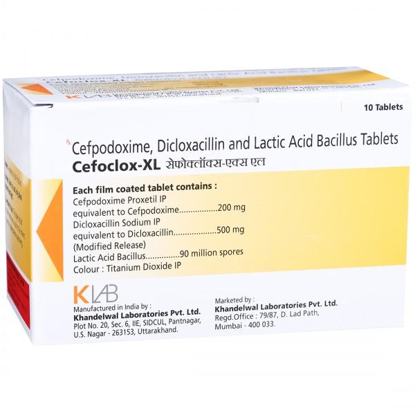 Cefoclox XL Tablet (10 Tab)
