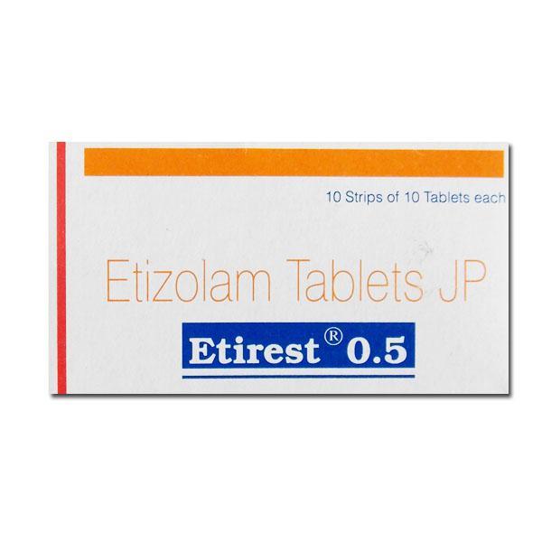 Etirest 0.5 mg Tablet (10 Tab)