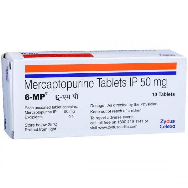 6 MP 50 mg Tablet (10 Tab)