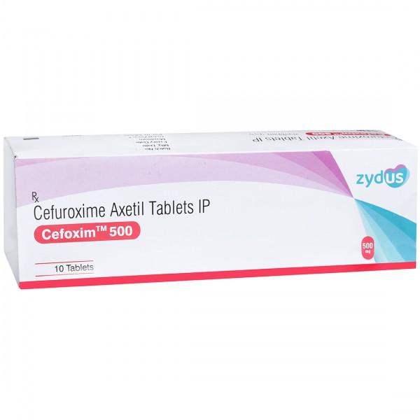 Cefoxim 500 mg Tablet (10 Tab)